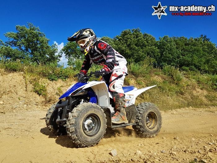 Driving quad, riding ATV